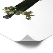 Niedlich Lutino Cockatiel Bird Ivy Perltier Poster (Ecke)