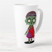 Niedlich Maasai Zombie Milchtasse (Rechte Ecke)