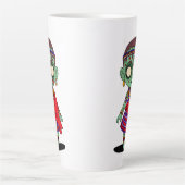 Niedlich Maasai Zombie Milchtasse (Vorderseite)