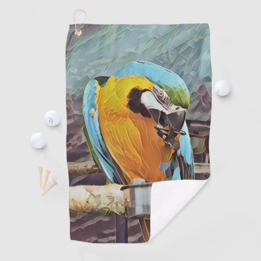 NIEDLICH MACAW GOLFHANDTUCH (Insitu)