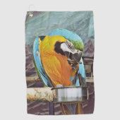 NIEDLICH MACAW GOLFHANDTUCH (Vorderseite)