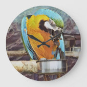 NIEDLICH MACAW GROßE WANDUHR (Vorderseite)