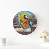 NIEDLICH MACAW GROßE WANDUHR (Zuhause)