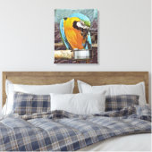 NIEDLICH MACAW LEINWANDDRUCK (Insitu (Schlafzimmer))