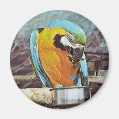 NIEDLICH MACAW MAGNET (Vorne)