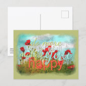 Niedlich machen Sie mehr von dem, was Sie zu einem Postkarte (Vorne/Hinten)