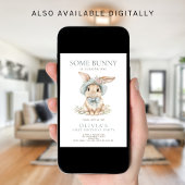 Niedlich macht sich etwas Bunny einen 1. Geburtsta Einladung