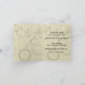 Niedlich Mad Hatter Whimsical Wonderland Art Einladung (Innenseite)