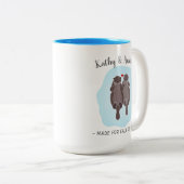 Niedlich Made für jedes andere individuelle Gesche Zweifarbige Tasse (VorderseiteRechts)