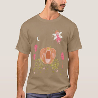 Niedlich Magic Fairy Wish Stick Pumpkin Coach Chri T-Shirt