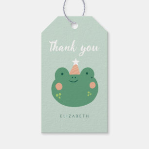 Niedlich Magic Frog Birthday Geschenkanhänger