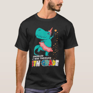 Niedlich Magical Ballerina Dino Unicorn 5. Grad Gr T-Shirt