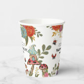 Niedlich Magical Ladybug Girls Geburtstagsparty Pappbecher (Links)