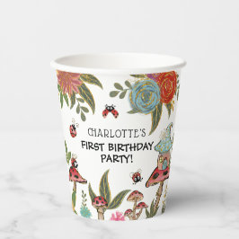 Niedlich Magical Ladybug Girls Geburtstagsparty Pappbecher