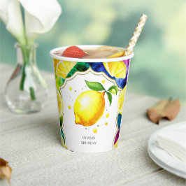 Niedlich Magical Lemon Birthday Pappbecher