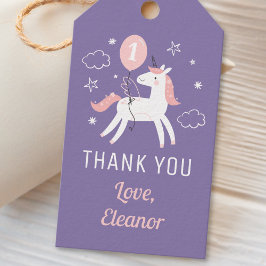 Niedlich Magical Unicorn Geburtstag Vielen Dank Geschenkanhänger