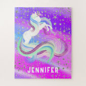 Niedlich Magical Unicorn Puzzle (Vertikal)