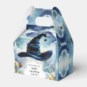 Niedlich Magical Wizard Hat Baby Dusche Geschenkschachtel (Vorderseite)