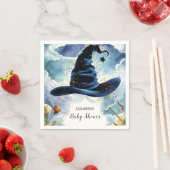 Niedlich Magical Wizard Hat Baby Dusche Serviette (Beispiel)