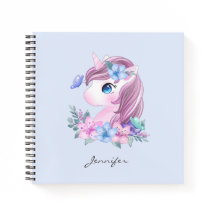 Niedlich & magisch Baby Unicorn in Wasserfarbe