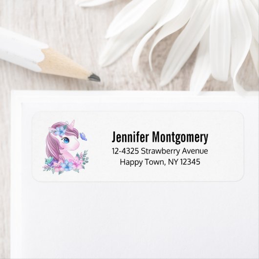 Niedlich & magisch Baby Unicorn mit Big Eyes (Insitu)