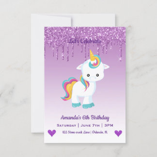 Niedlich Magische Einladung zum Geburtstag