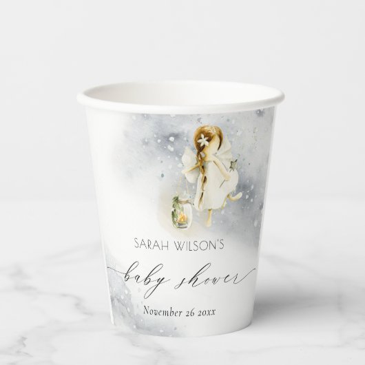 Niedlich Magische Sternencreme-Dusche Pappbecher (Vorderseite)