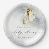 Niedlich Magische Sternencreme-Dusche Pappteller (Vorderseite)