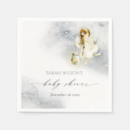 Niedlich Magische Sternencreme-Dusche Serviette