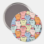 Niedlich Magnet (Vorderseite/Rückseite)