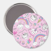 Niedlich Magnet (Vorderseite/Rückseite)