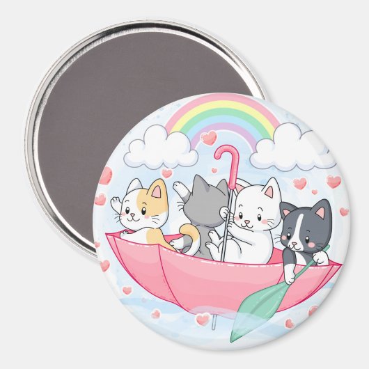 Niedlich Magnet (Vorderseite/Rückseite)