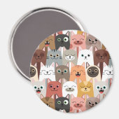 Niedlich Magnet (Vorderseite/Rückseite)