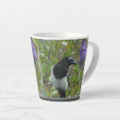 Niedlich Magpie Latte Tasse (Rechte Ecke)