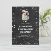 Niedlich Mah Kindergarten Abschluss Einladung (Stehend Vorderseite)