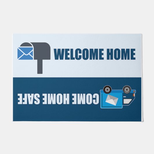 Niedlich Mailman Doormat, Dekor der Post Fußmatte (Vorderseite)