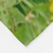 Niedlich Maine Coon Kitten Cat in Blume Wiese - ge Fleecedecke (Ecke)