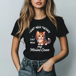 Niedlich Maine Coon Lover T-Shirt