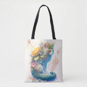 Niedlich Majestic Kitty Cat Illustration Tasche (Vorderseite)