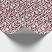 Niedlich Makeup Girl - kawaii Beauty und Glam Fash Geschenkpapier (Ecke)