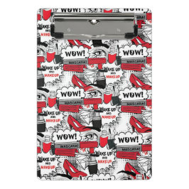 Niedlich Makeup Girl - kawaii Beauty und Glam Fash Mini Klemmbrett