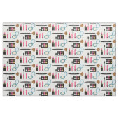 Niedlich Makeup Set Muster Stoff (Fat Quarter (45,7 x 55,9 cm))