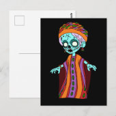 Niedlich Malian Zombie Postkarte (Vorne/Hinten)