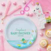 Niedlich Mallard Duck Baby Duck Pappteller (Party)