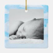 Niedlich Mallard Duck Personalisiert Keramikornament (Rückseite)