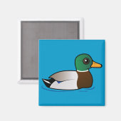 Niedlich Mallard Male Magnet (Vorderseite/Rückseite)