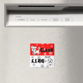 Niedlich Maltesische Sauberkeit / Geschirrspülmasc Magnet (In Situ (Geschirrspüler))