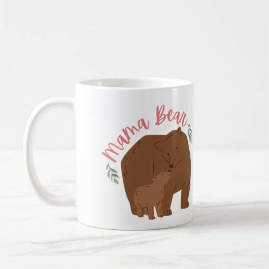 Niedlich Mama Bär Kaffeetasse (Links)