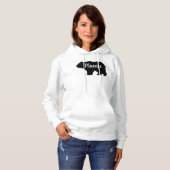 Niedlich Mama Bären Design Mütter Tagesgeschenk Hoodie (Vorne ganz)