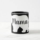 Niedlich Mama Bären Design Mütter Tagesgeschenk Tasse (Zentrum)
